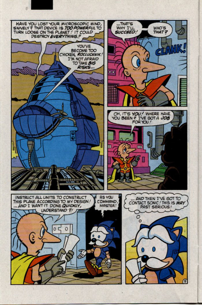 Sonic - Archie Adventure Series January 1996 Page 9